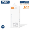 Cable de Datos y Carga USB-C a USB-C PZX V192C