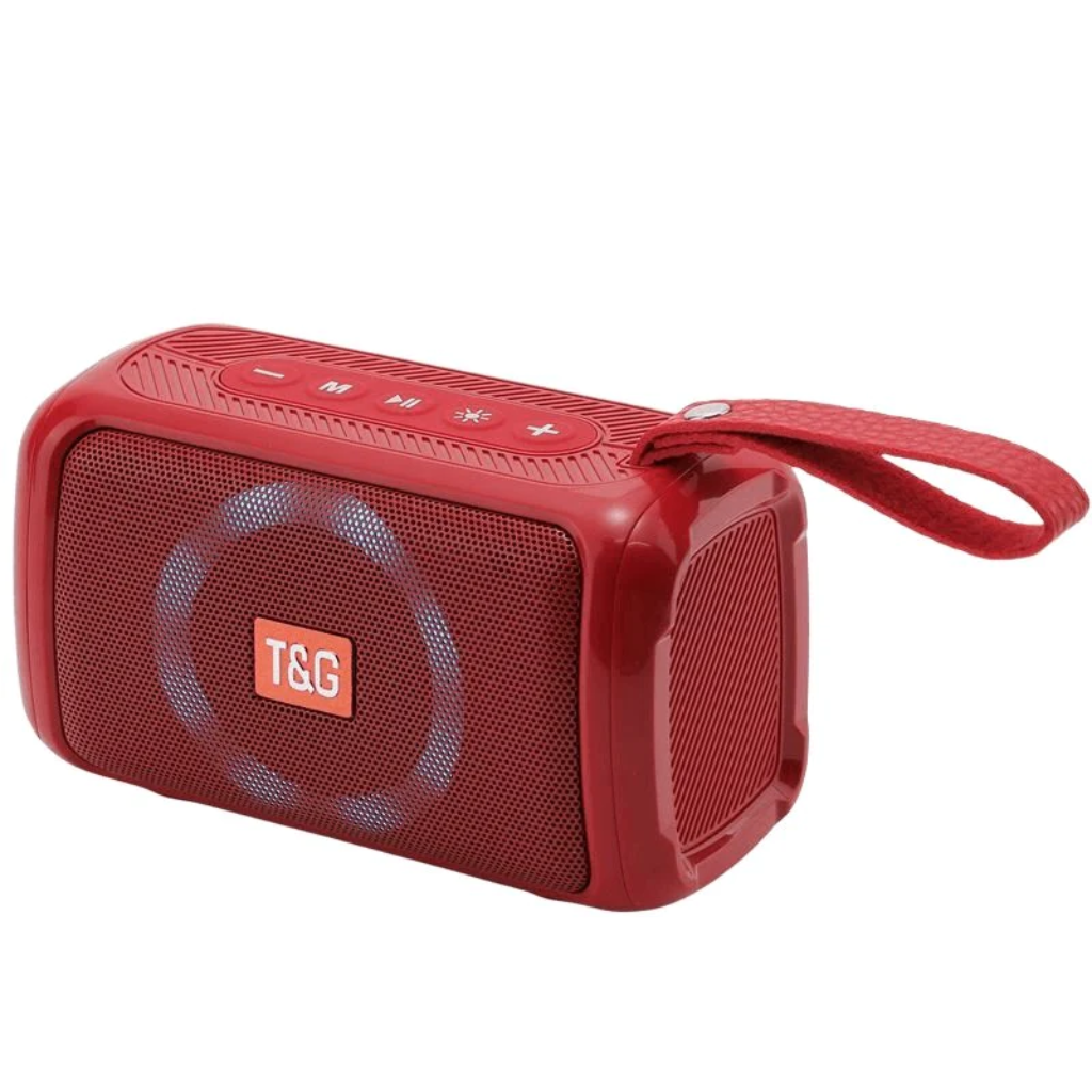 Parlante Rojo USB y Blutetooth TG-193