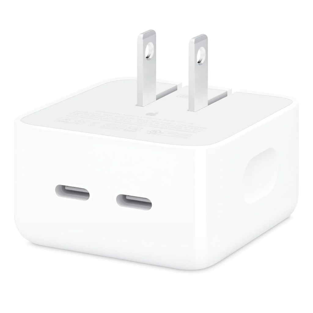 Cargador de Pared con Puerto Doble USB-C de 35W